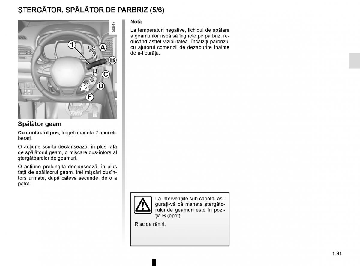 Bedienungsanleitung Renault Koleos II 2 manualul proprietarului / page 97