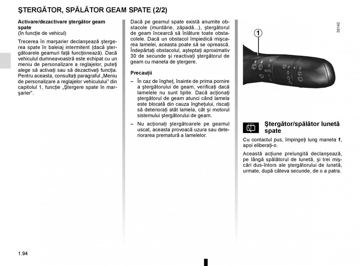 Bedienungsanleitung Renault Koleos II 2 manualul proprietarului / page 100