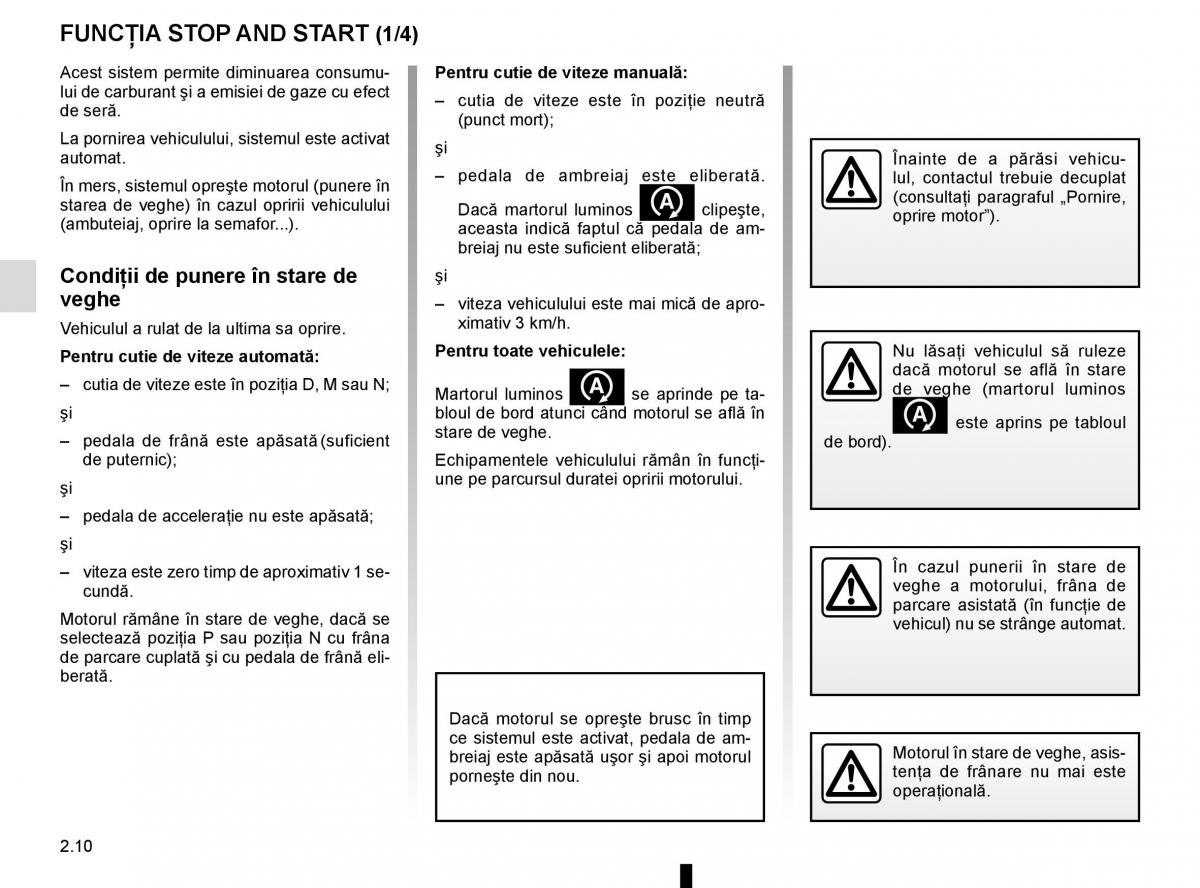 Bedienungsanleitung Renault Koleos II 2 manualul proprietarului / page 114