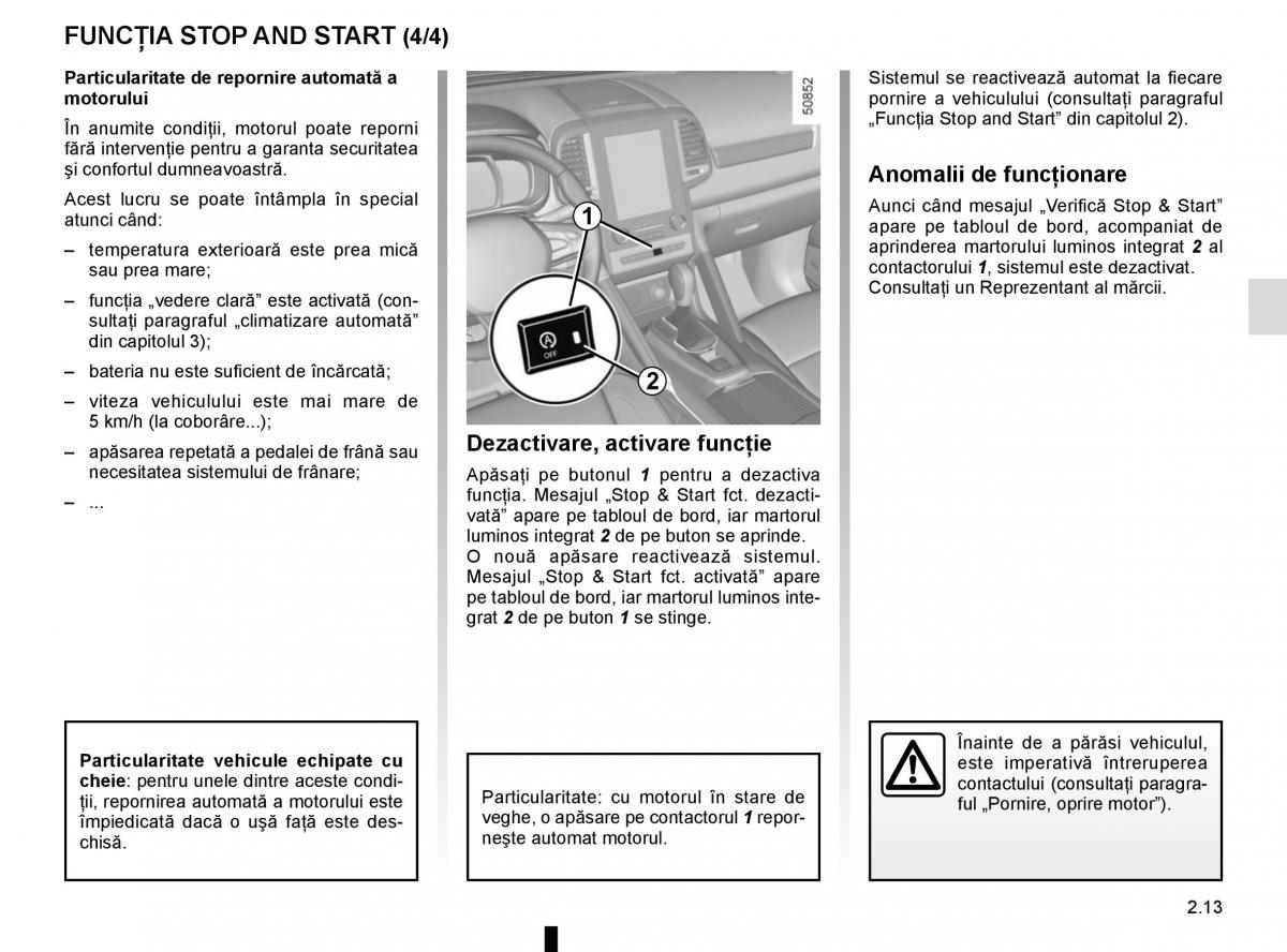 Bedienungsanleitung Renault Koleos II 2 manualul proprietarului / page 117