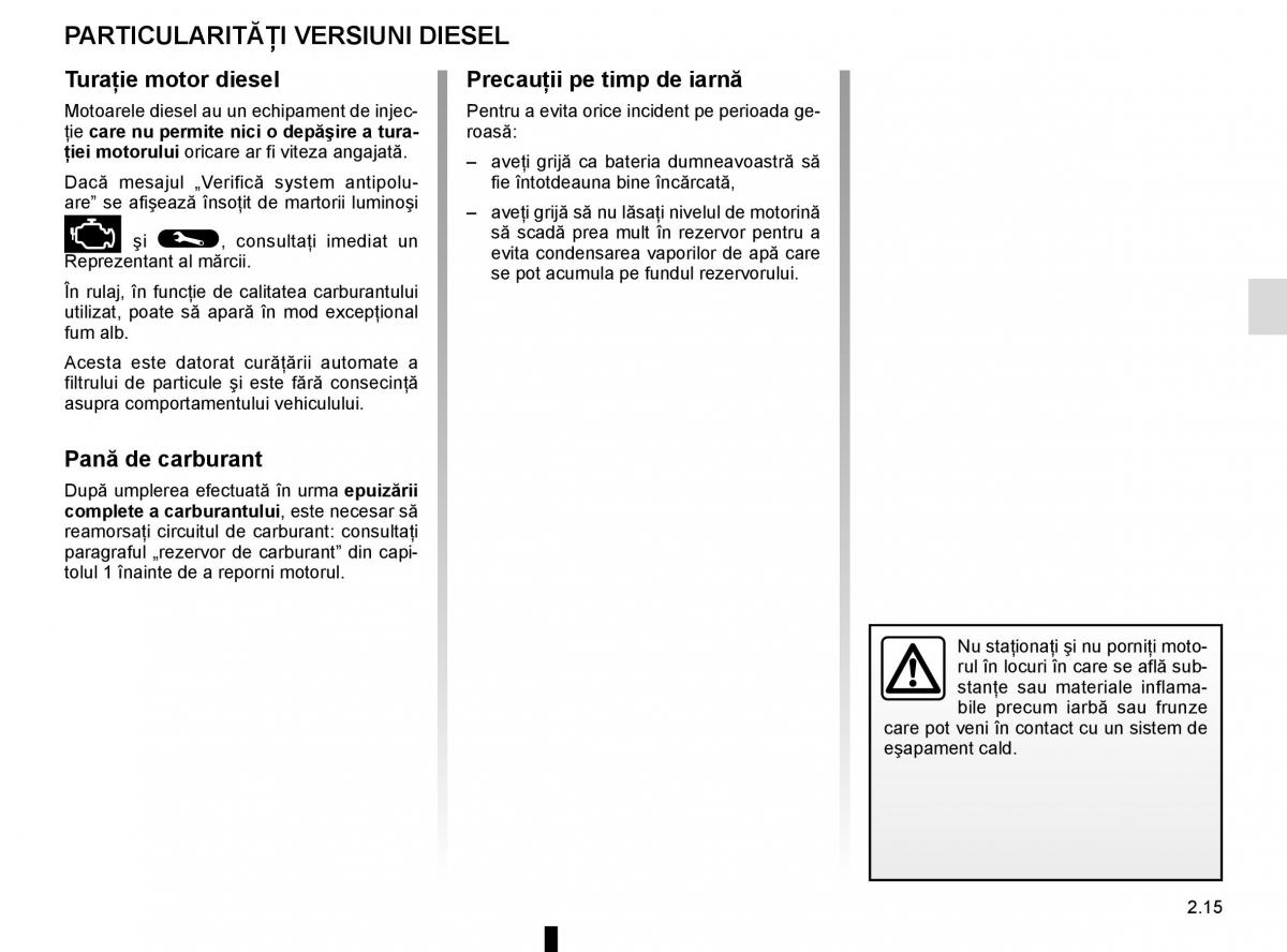 Bedienungsanleitung Renault Koleos II 2 manualul proprietarului / page 119