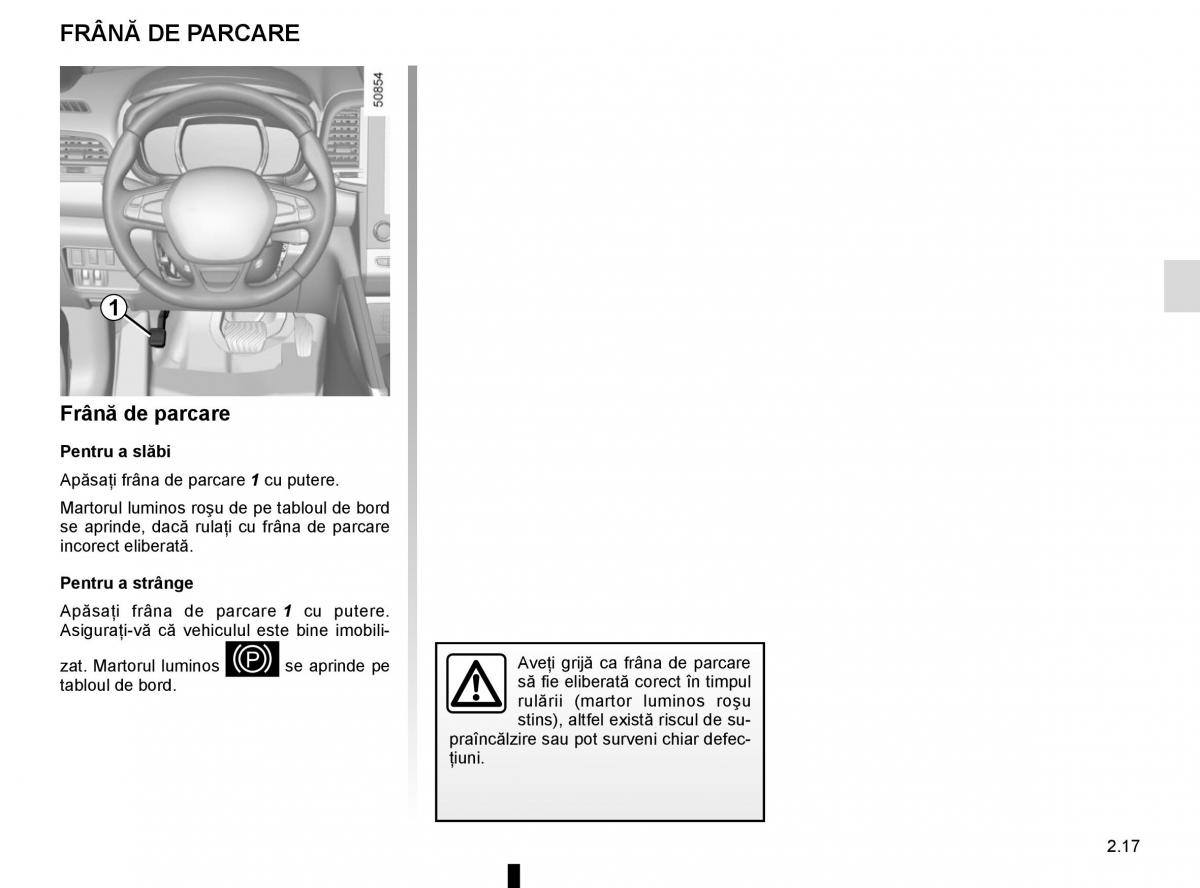 Bedienungsanleitung Renault Koleos II 2 manualul proprietarului / page 121