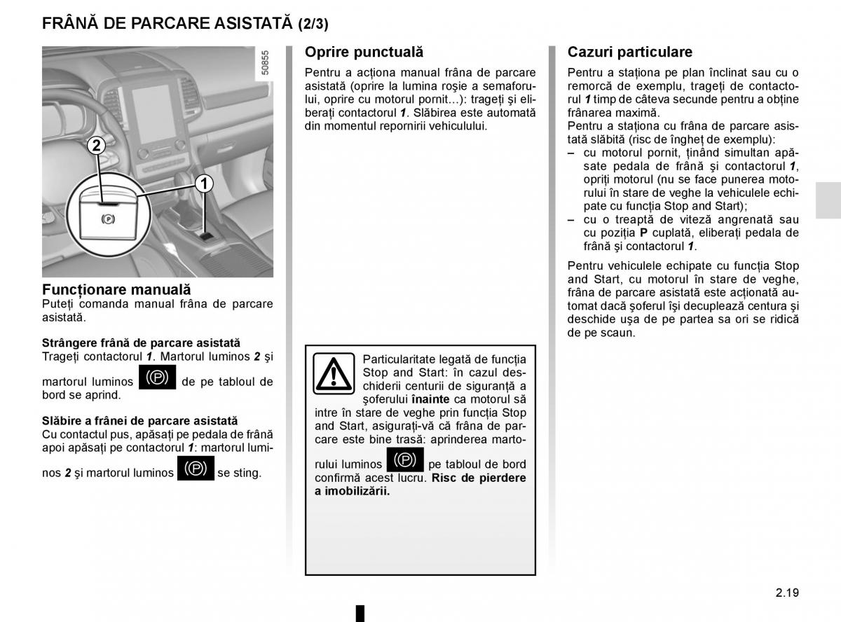 Bedienungsanleitung Renault Koleos II 2 manualul proprietarului / page 123