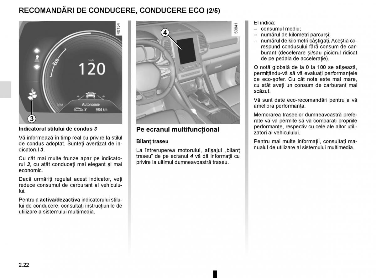 Bedienungsanleitung Renault Koleos II 2 manualul proprietarului / page 126