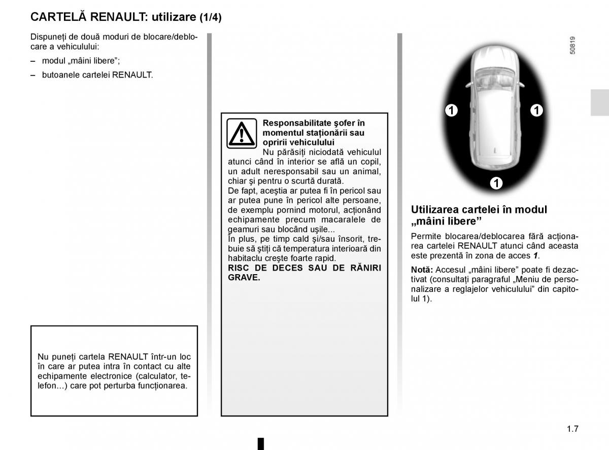 Renault Koleos II 2 manualul proprietarului / page 13