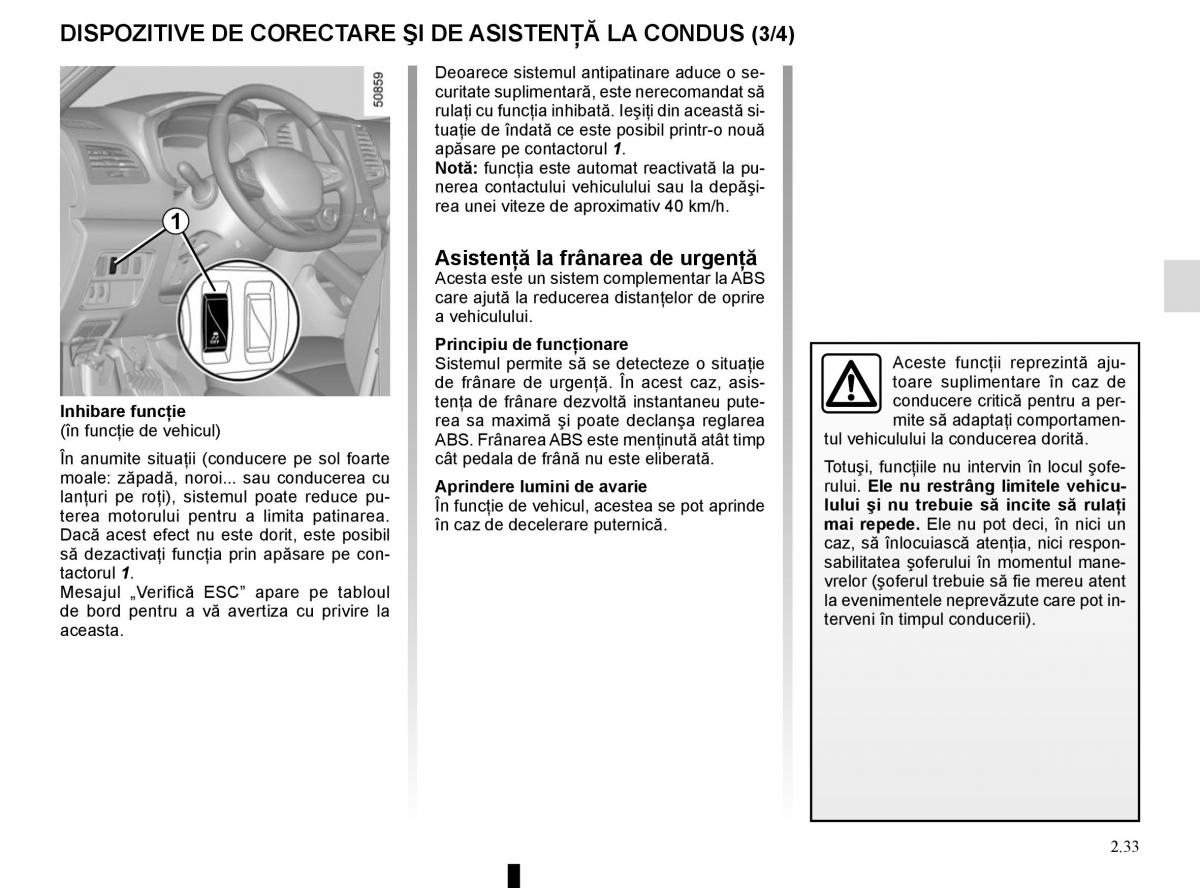 Bedienungsanleitung Renault Koleos II 2 manualul proprietarului / page 137