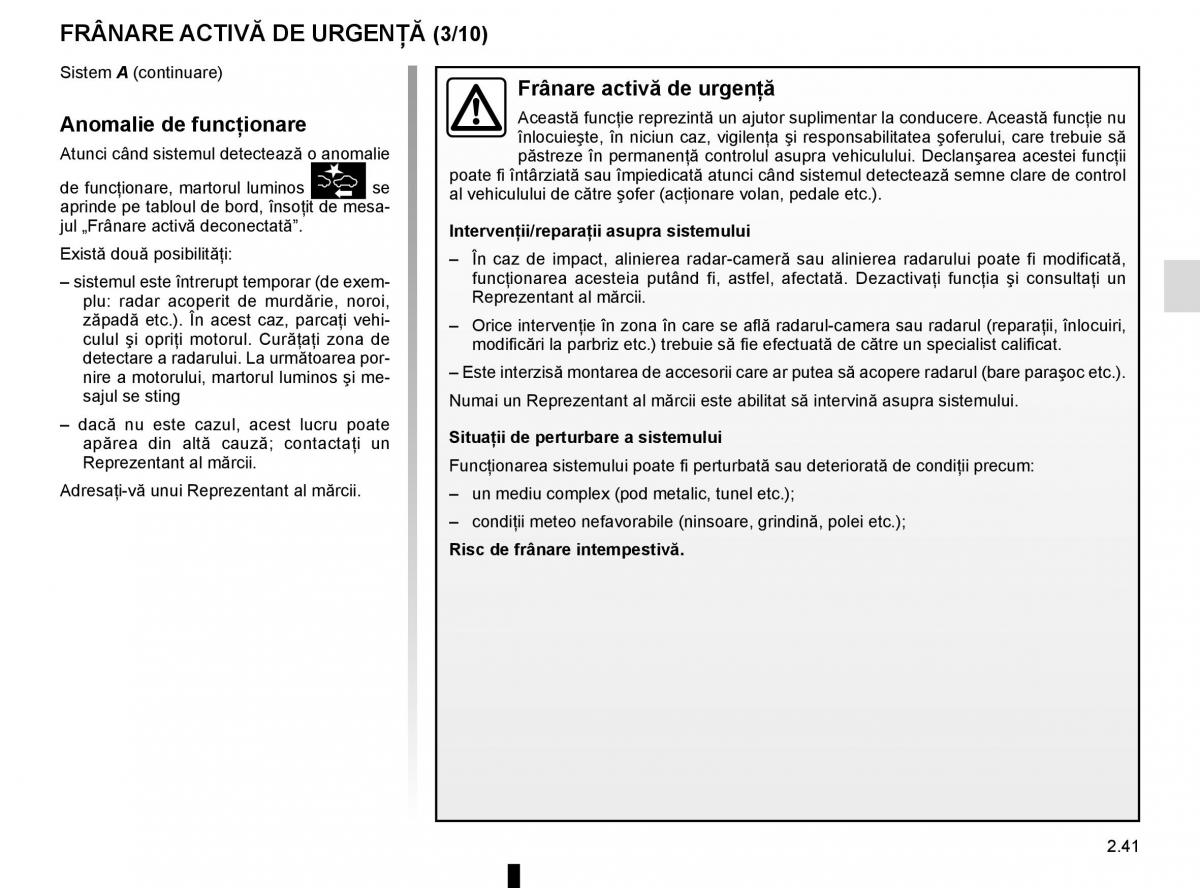 Bedienungsanleitung Renault Koleos II 2 manualul proprietarului / page 145