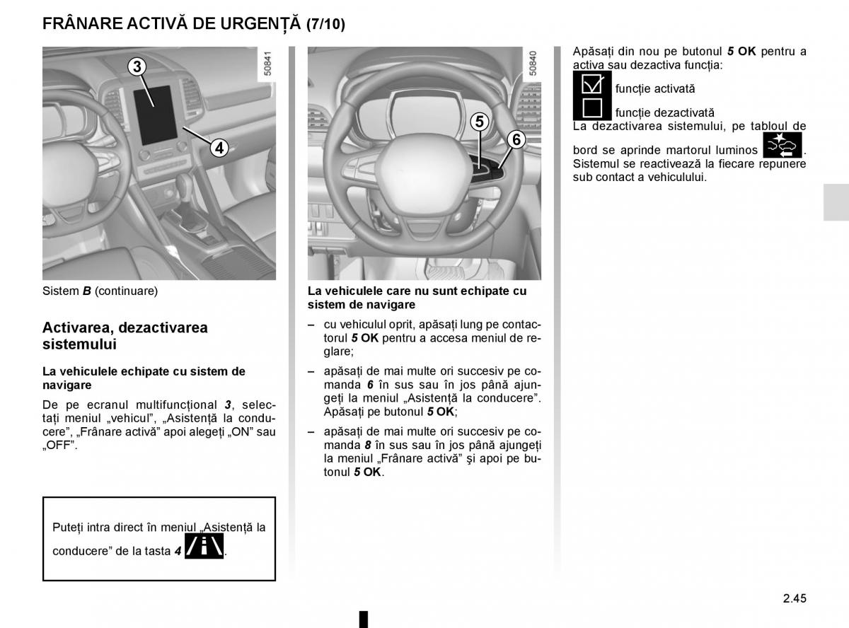 Bedienungsanleitung Renault Koleos II 2 manualul proprietarului / page 149