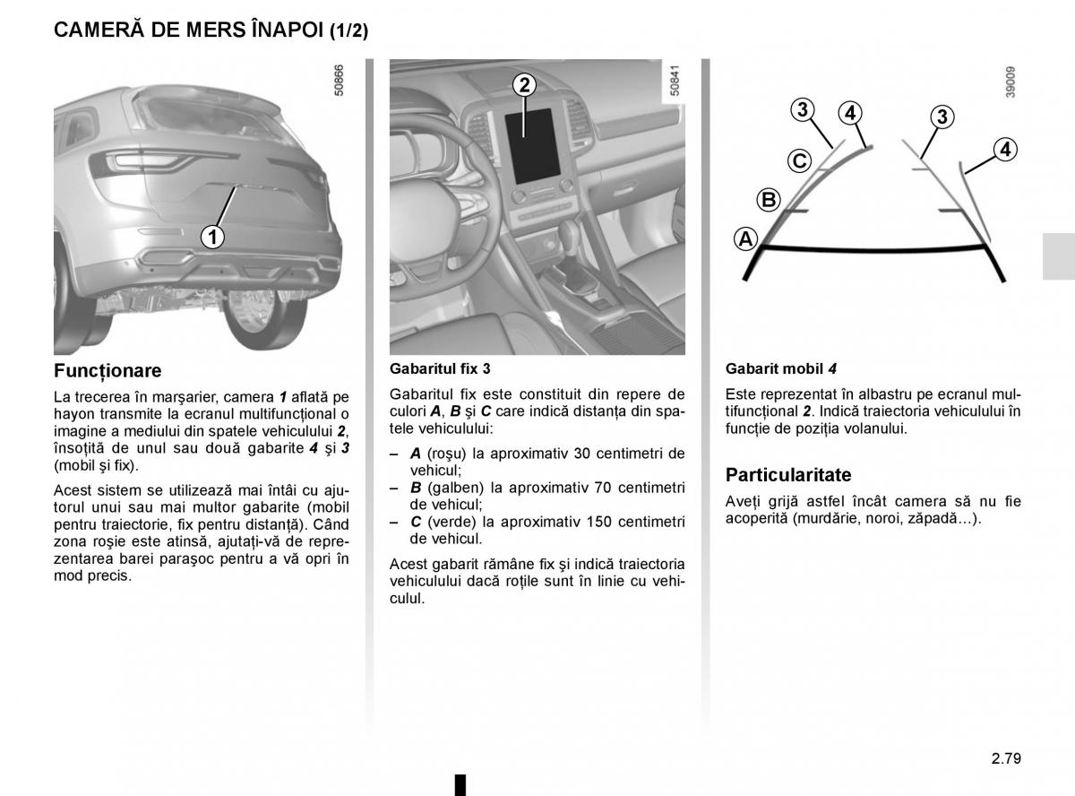 Bedienungsanleitung Renault Koleos II 2 manualul proprietarului / page 183