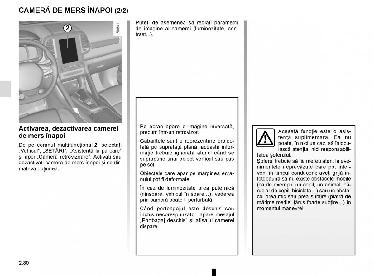 Bedienungsanleitung Renault Koleos II 2 manualul proprietarului / page 184