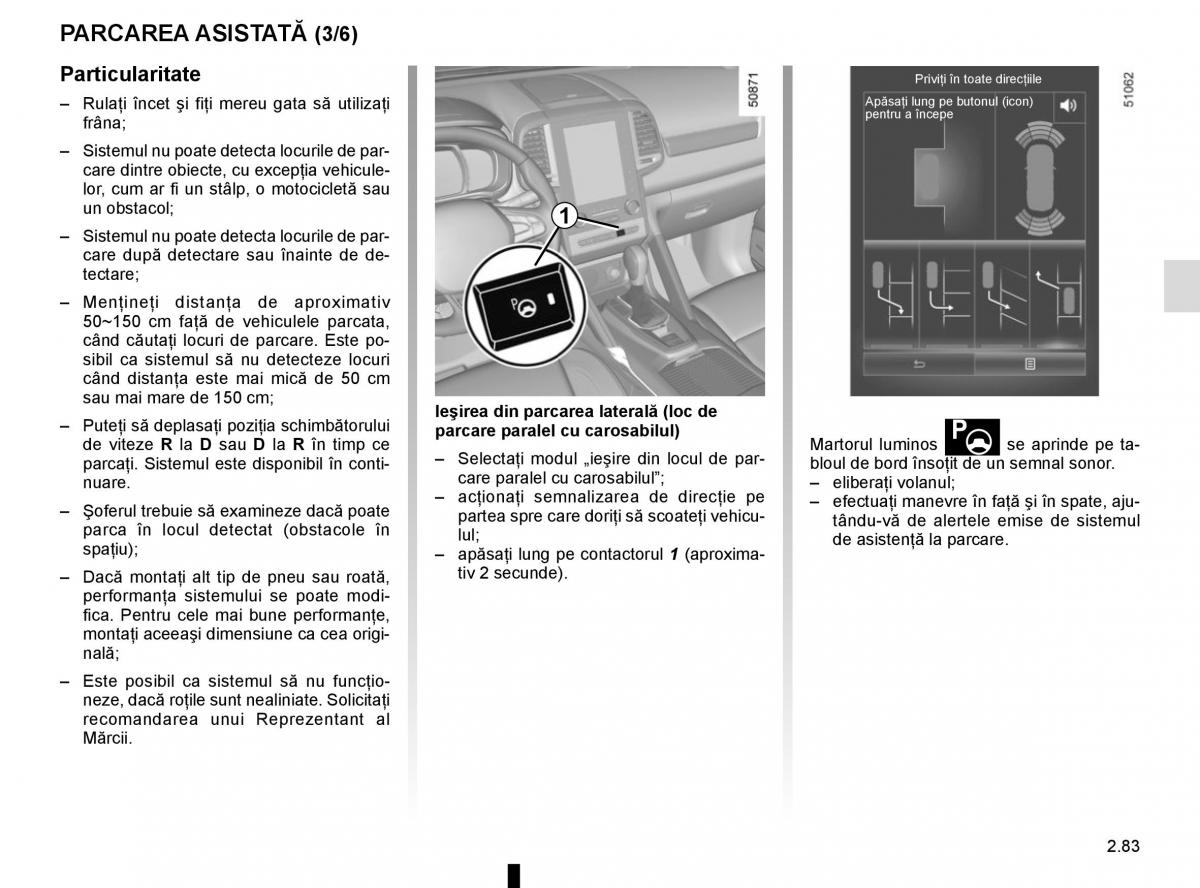 Bedienungsanleitung Renault Koleos II 2 manualul proprietarului / page 187