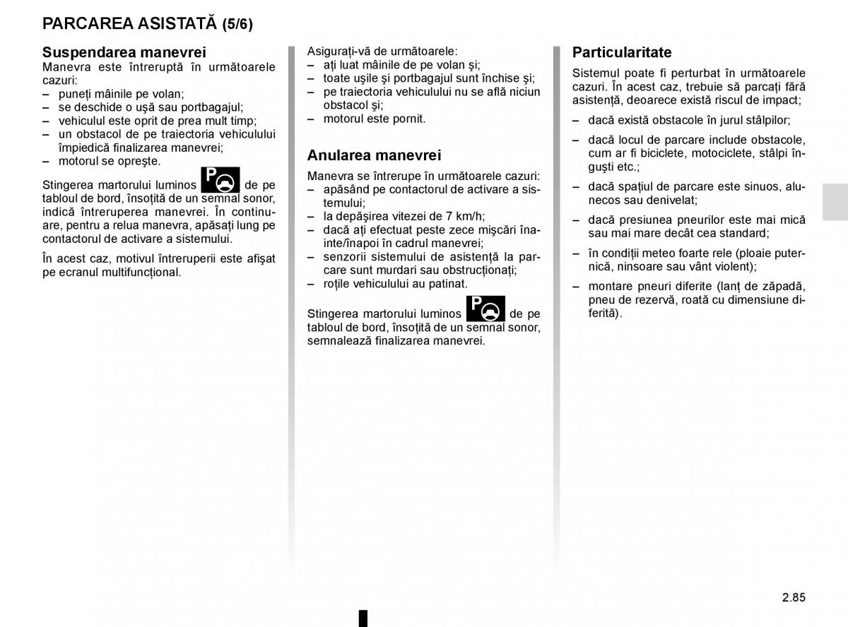 Bedienungsanleitung Renault Koleos II 2 manualul proprietarului / page 189