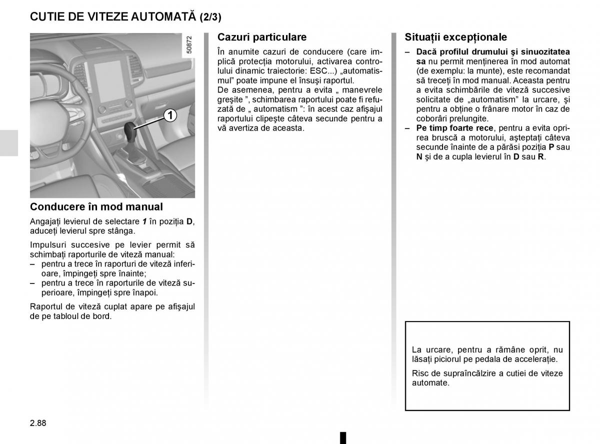 Bedienungsanleitung Renault Koleos II 2 manualul proprietarului / page 192