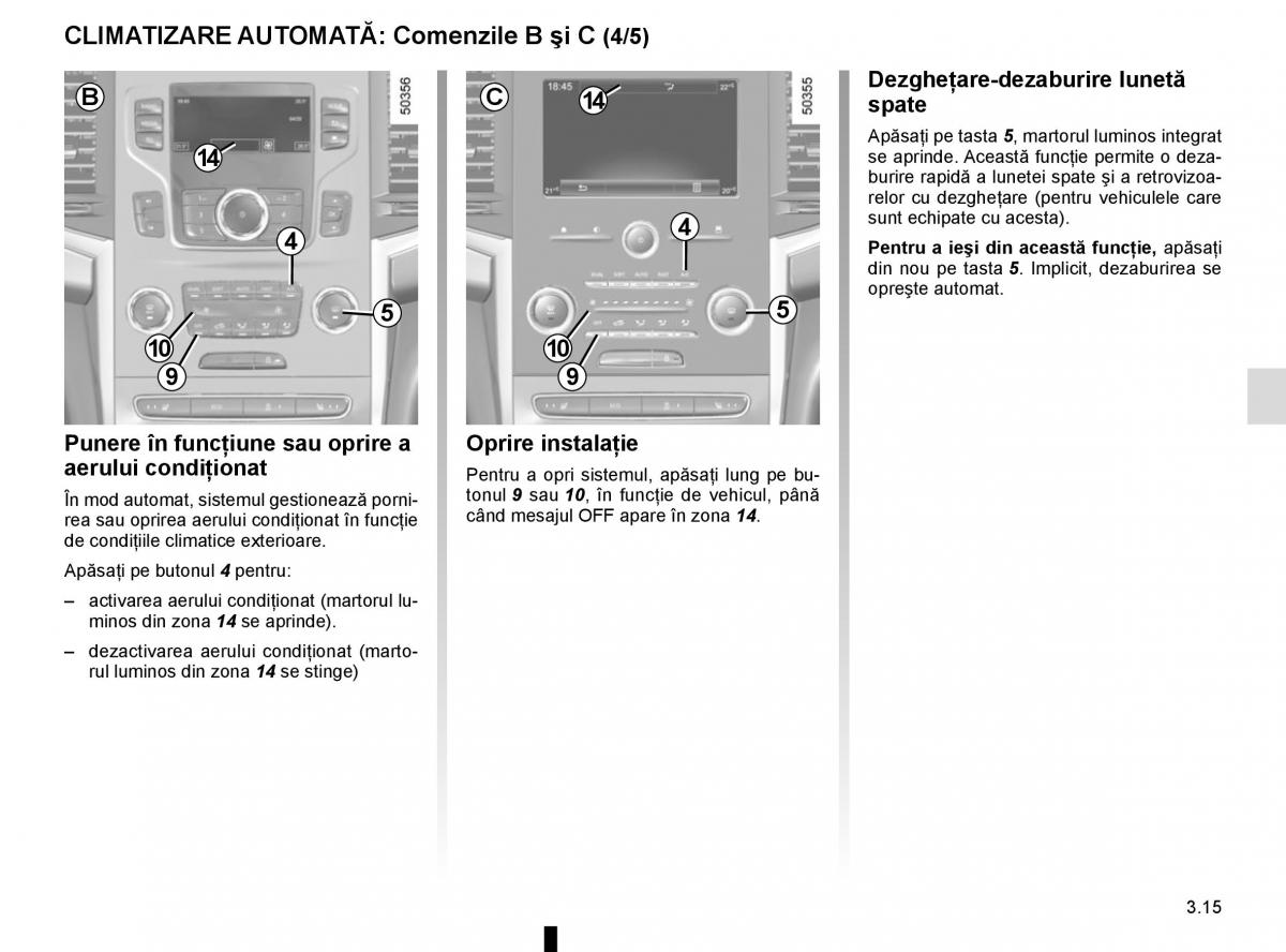 Bedienungsanleitung Renault Koleos II 2 manualul proprietarului / page 209