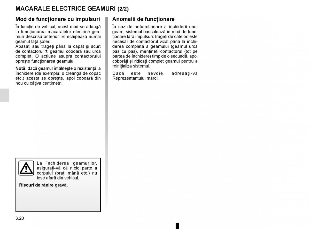 Bedienungsanleitung Renault Koleos II 2 manualul proprietarului / page 214