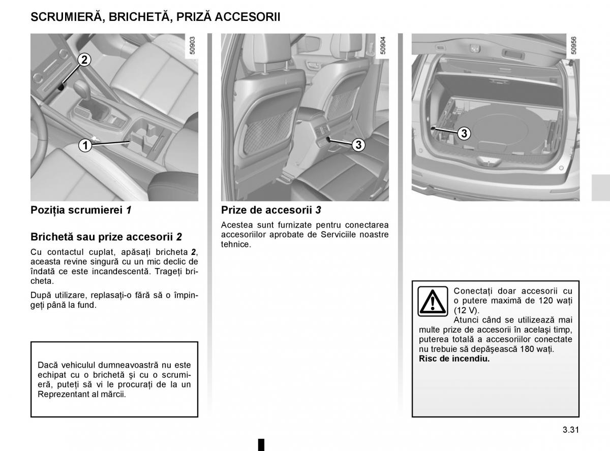 Bedienungsanleitung Renault Koleos II 2 manualul proprietarului / page 225