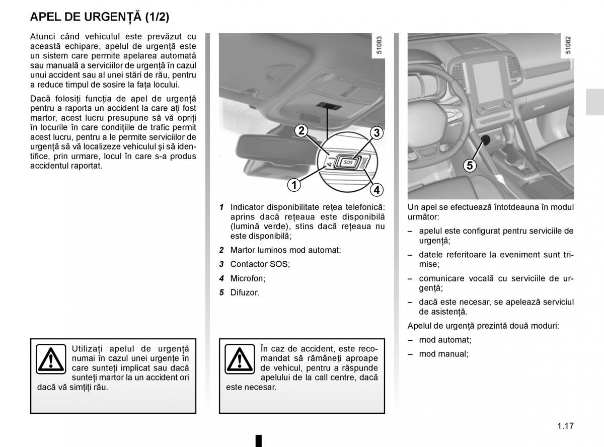 Bedienungsanleitung Renault Koleos II 2 manualul proprietarului / page 23