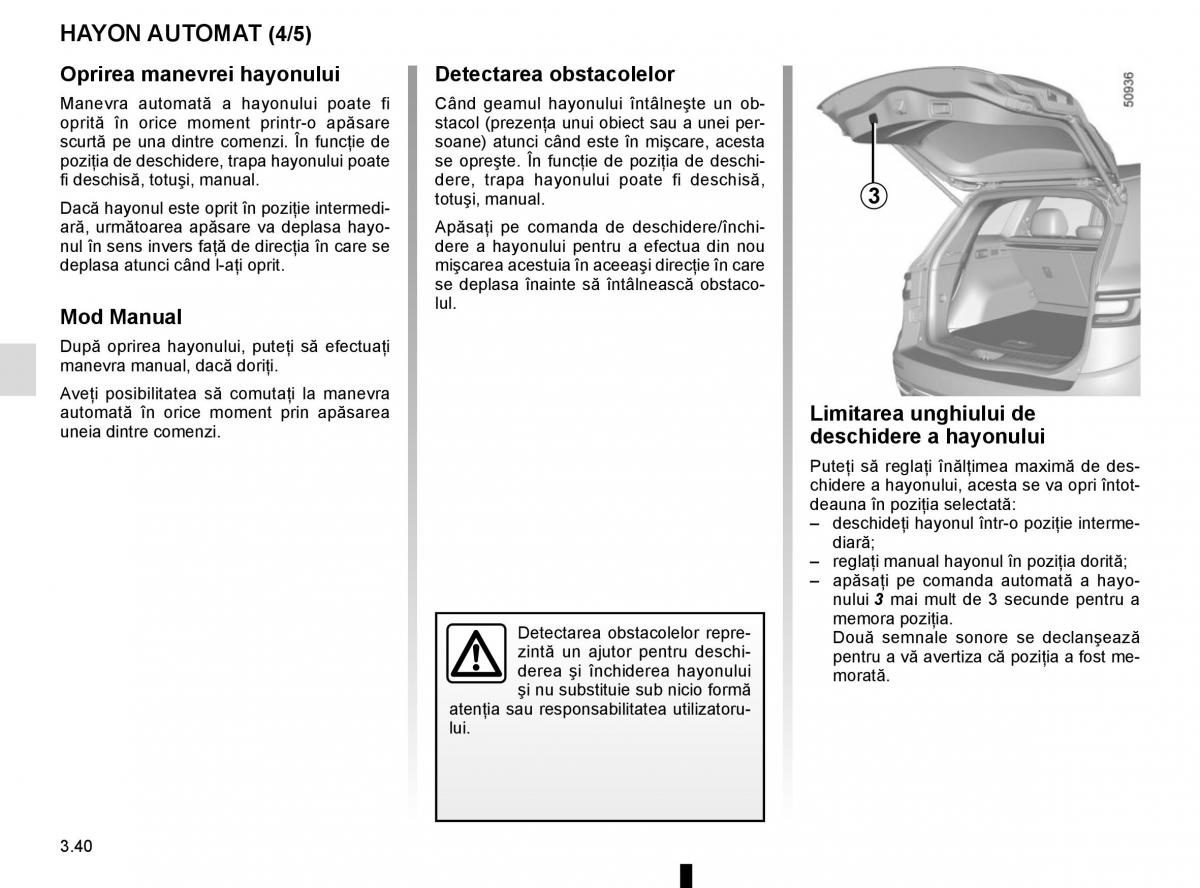 Bedienungsanleitung Renault Koleos II 2 manualul proprietarului / page 234