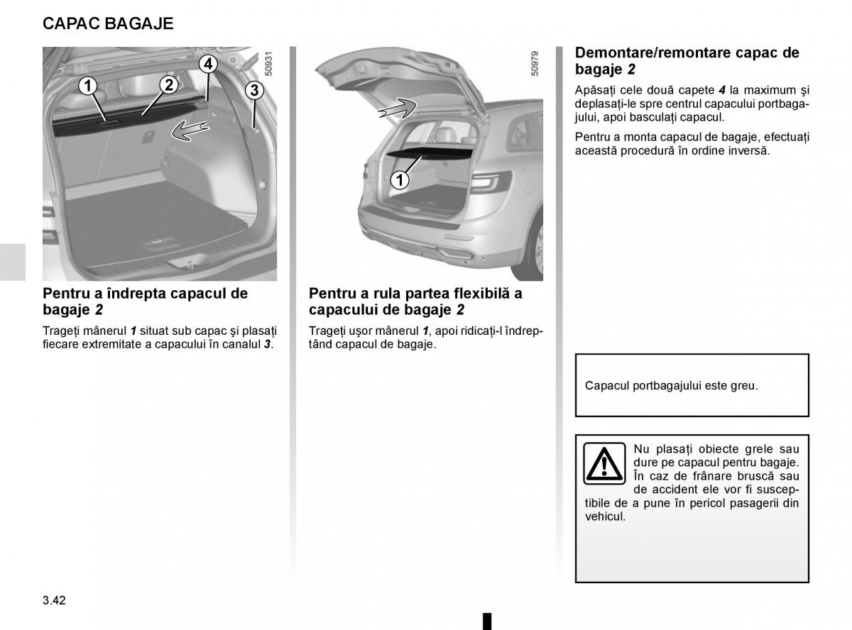 Bedienungsanleitung Renault Koleos II 2 manualul proprietarului / page 236