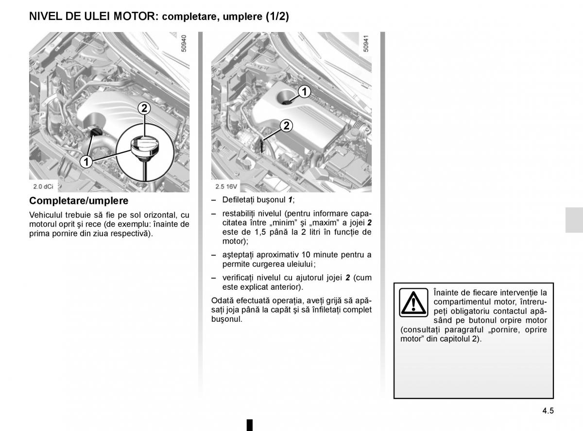 Bedienungsanleitung Renault Koleos II 2 manualul proprietarului / page 249