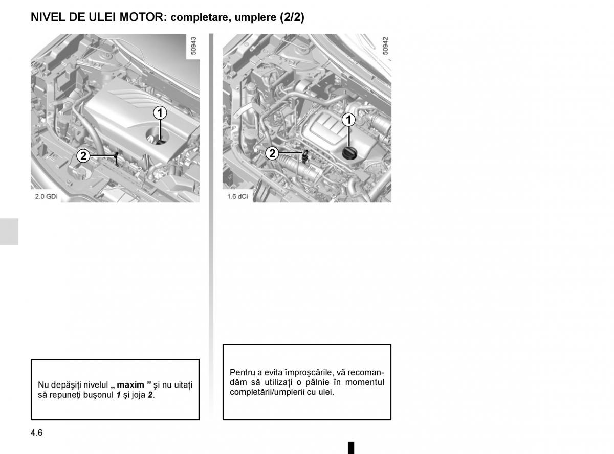 Bedienungsanleitung Renault Koleos II 2 manualul proprietarului / page 250