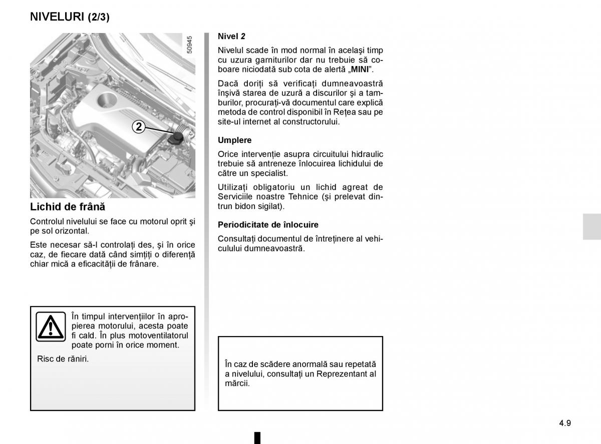 Bedienungsanleitung Renault Koleos II 2 manualul proprietarului / page 253