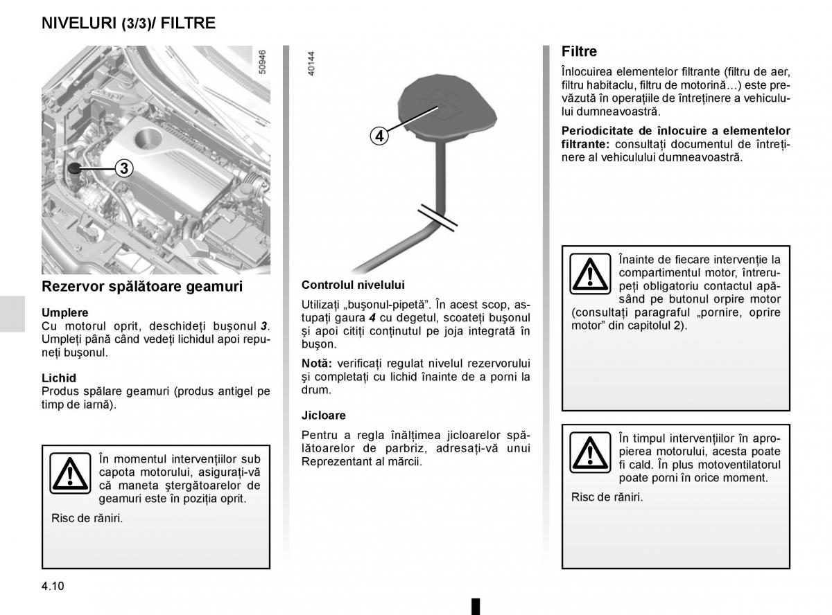 Bedienungsanleitung Renault Koleos II 2 manualul proprietarului / page 254