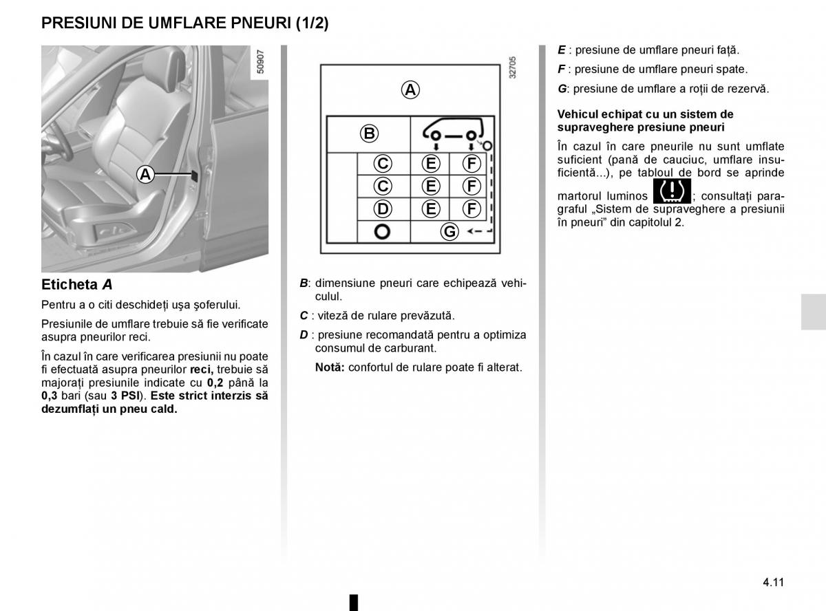 Bedienungsanleitung Renault Koleos II 2 manualul proprietarului / page 255