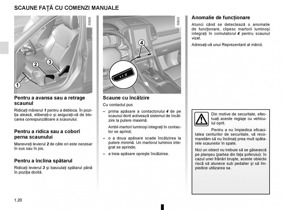 Bedienungsanleitung Renault Koleos II 2 manualul proprietarului / page 26