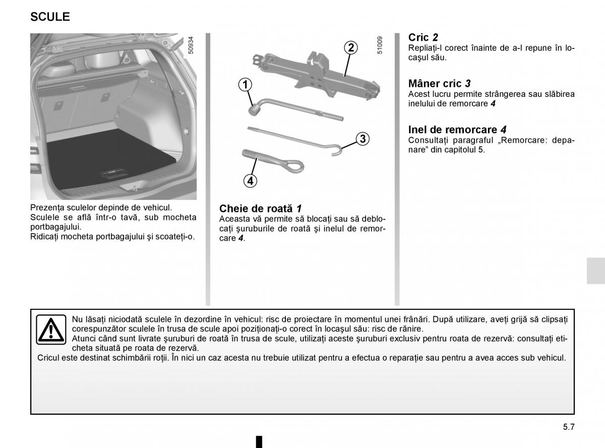 Bedienungsanleitung Renault Koleos II 2 manualul proprietarului / page 269