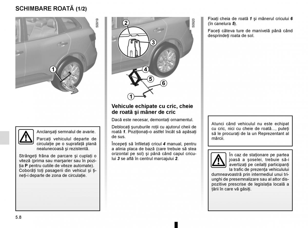 Bedienungsanleitung Renault Koleos II 2 manualul proprietarului / page 270