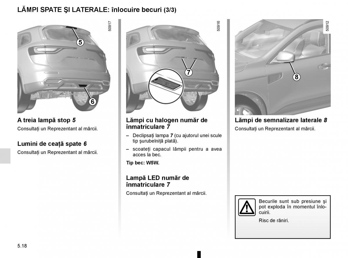 Bedienungsanleitung Renault Koleos II 2 manualul proprietarului / page 280