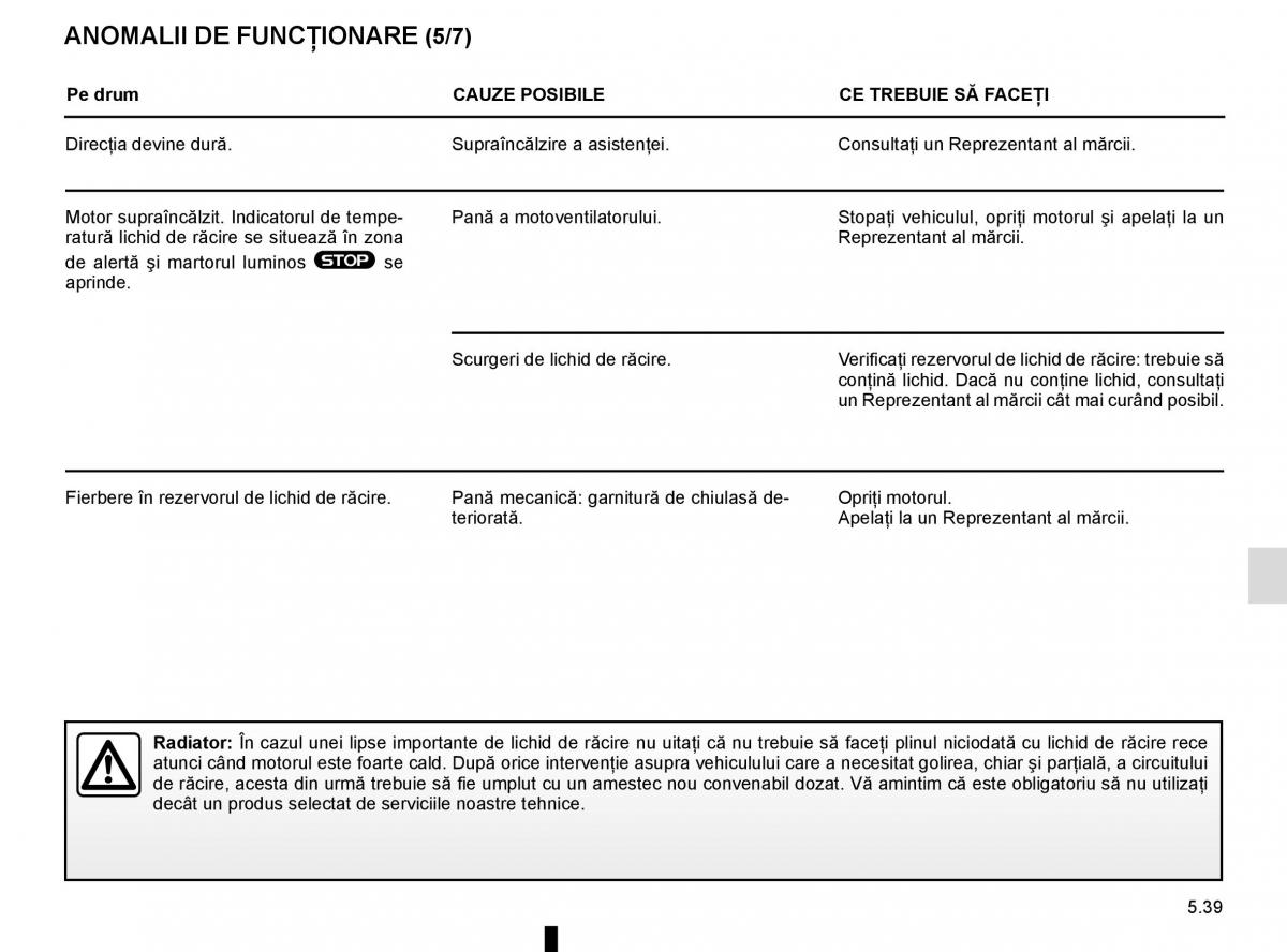 Bedienungsanleitung Renault Koleos II 2 manualul proprietarului / page 301