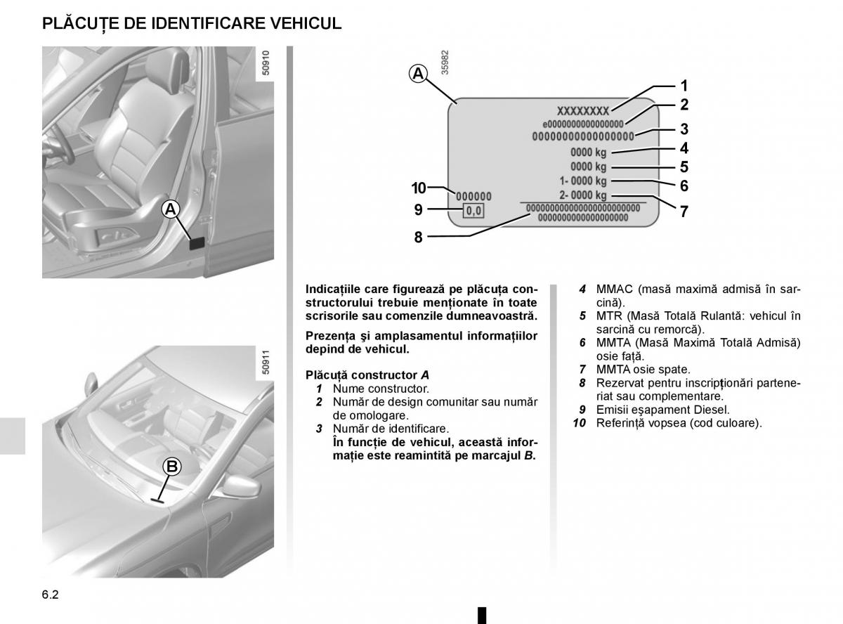 Bedienungsanleitung Renault Koleos II 2 manualul proprietarului / page 306