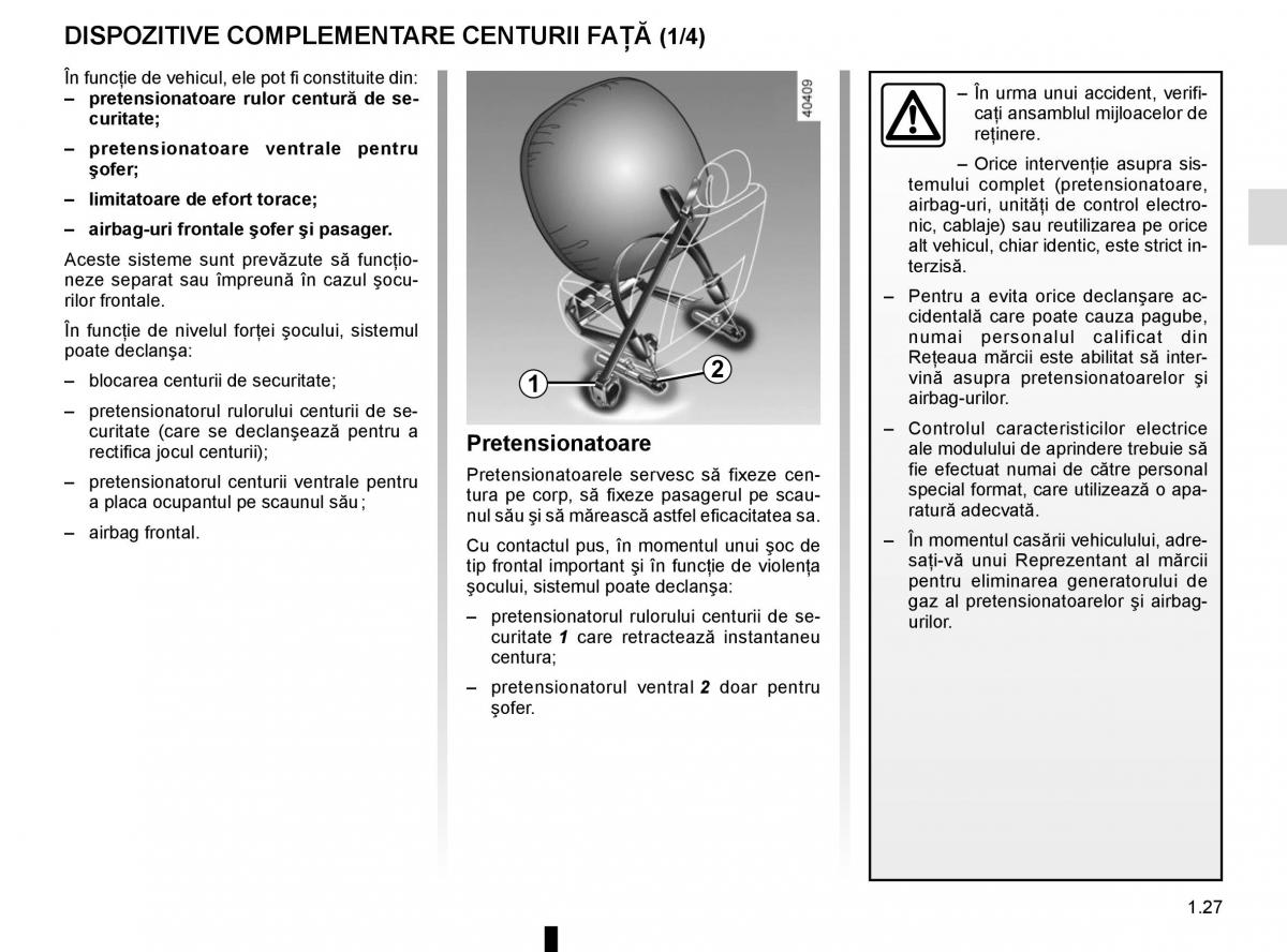 Bedienungsanleitung Renault Koleos II 2 manualul proprietarului / page 33