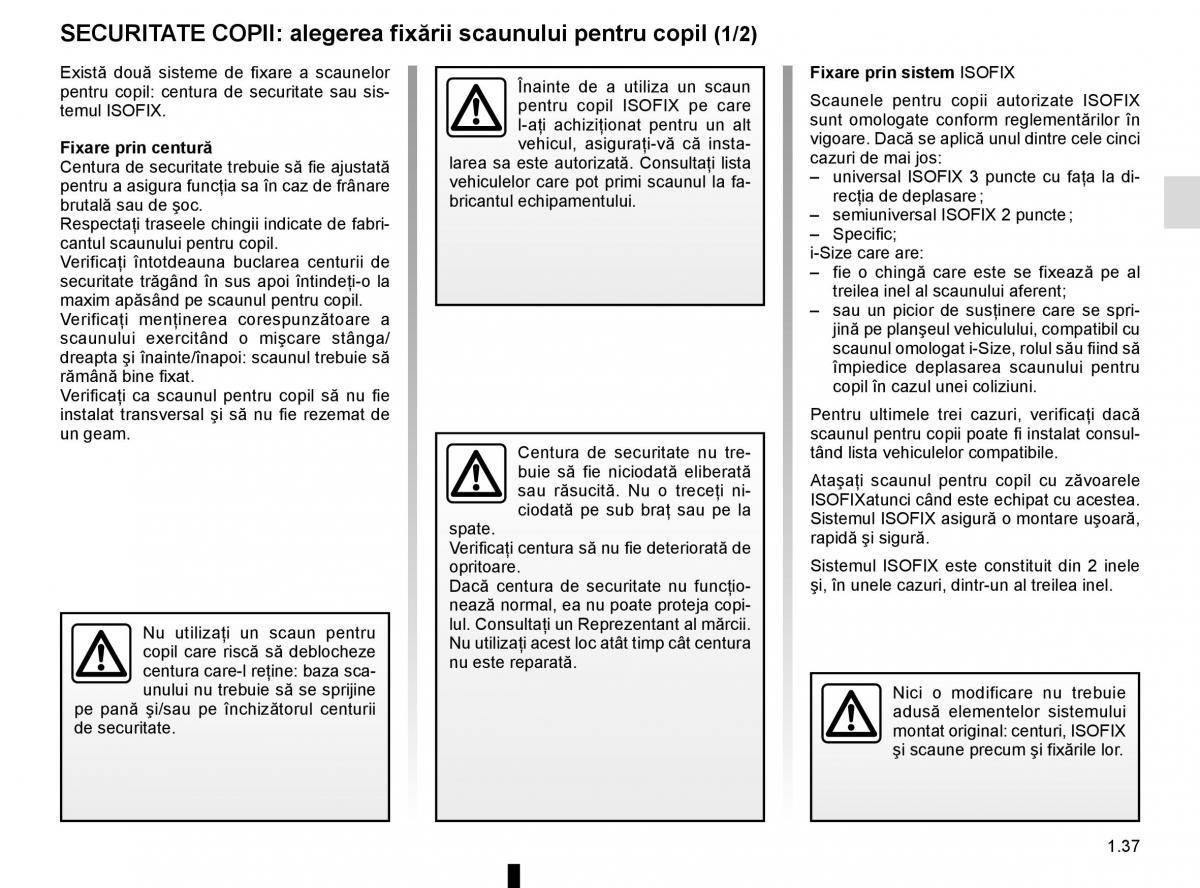 Bedienungsanleitung Renault Koleos II 2 manualul proprietarului / page 43