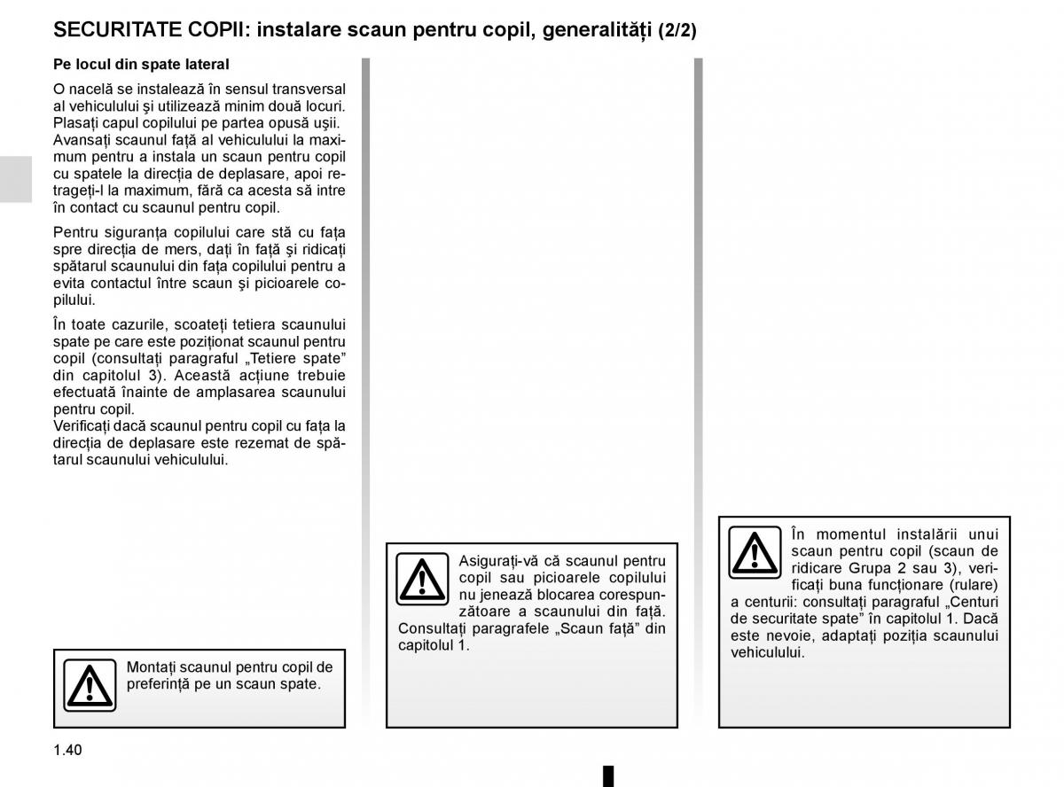 Bedienungsanleitung Renault Koleos II 2 manualul proprietarului / page 46