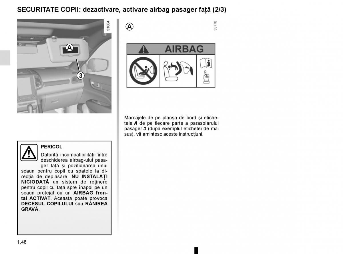 Bedienungsanleitung Renault Koleos II 2 manualul proprietarului / page 54