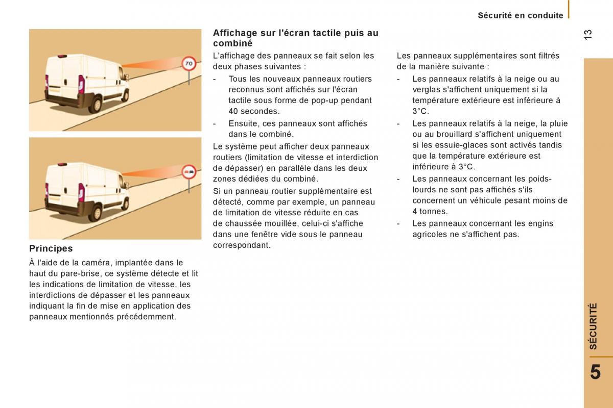 Peugeot Boxer III 3 manuel du proprietaire / page 291