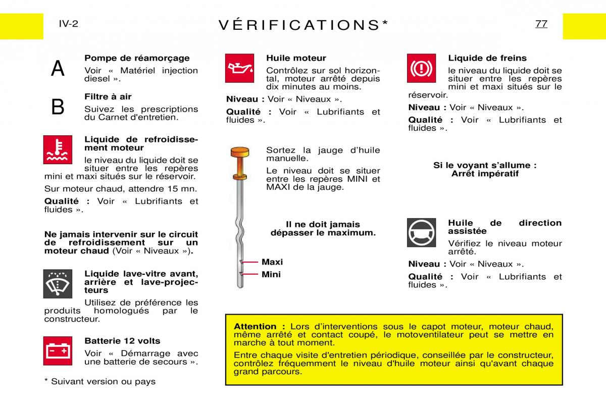 Peugeot Expert I 1 manuel du proprietaire / page 83