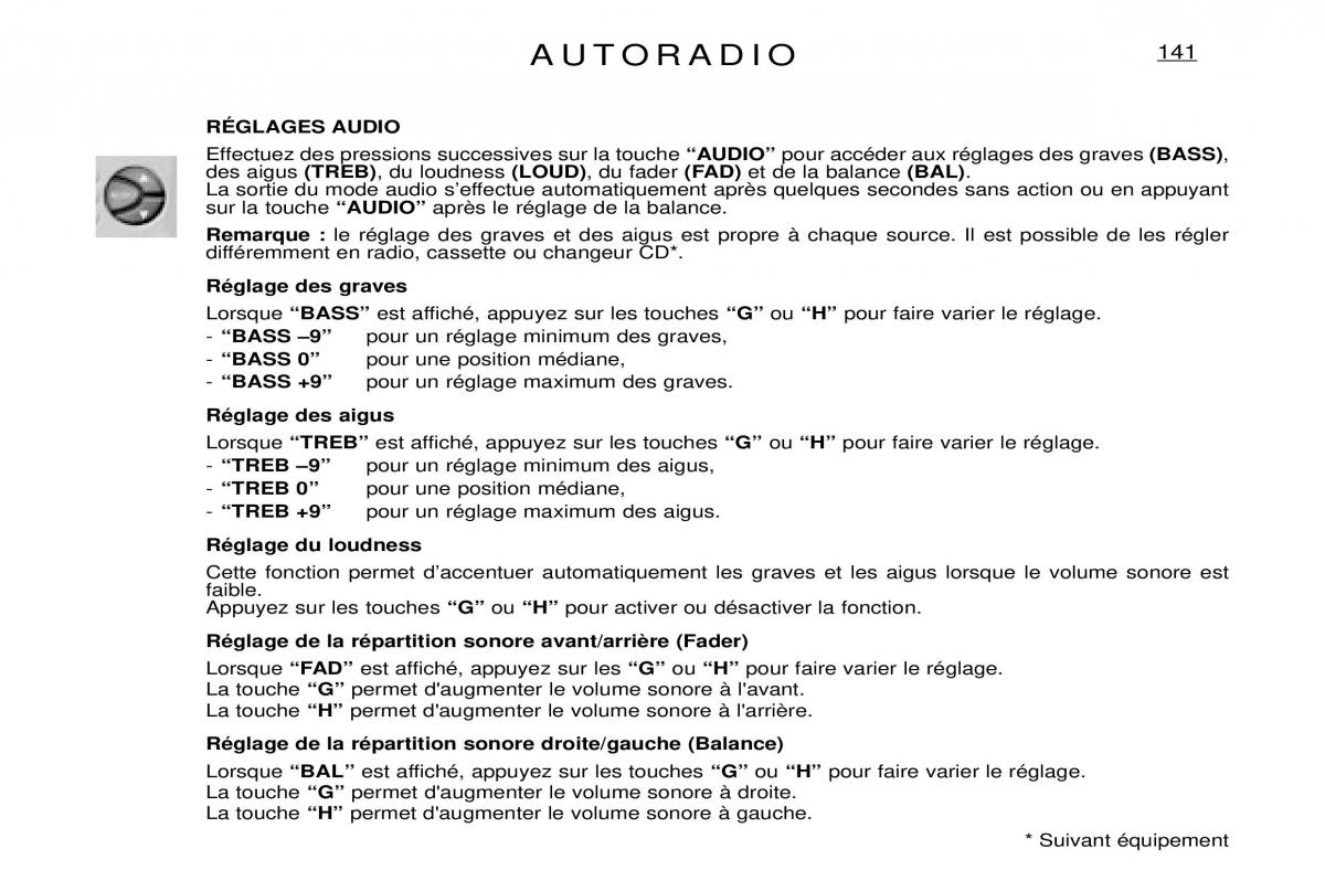 Peugeot Expert I 1 manuel du proprietaire / page 147