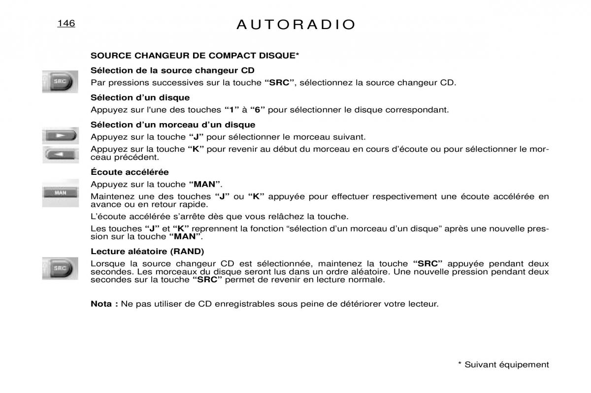 Peugeot Expert I 1 manuel du proprietaire / page 152