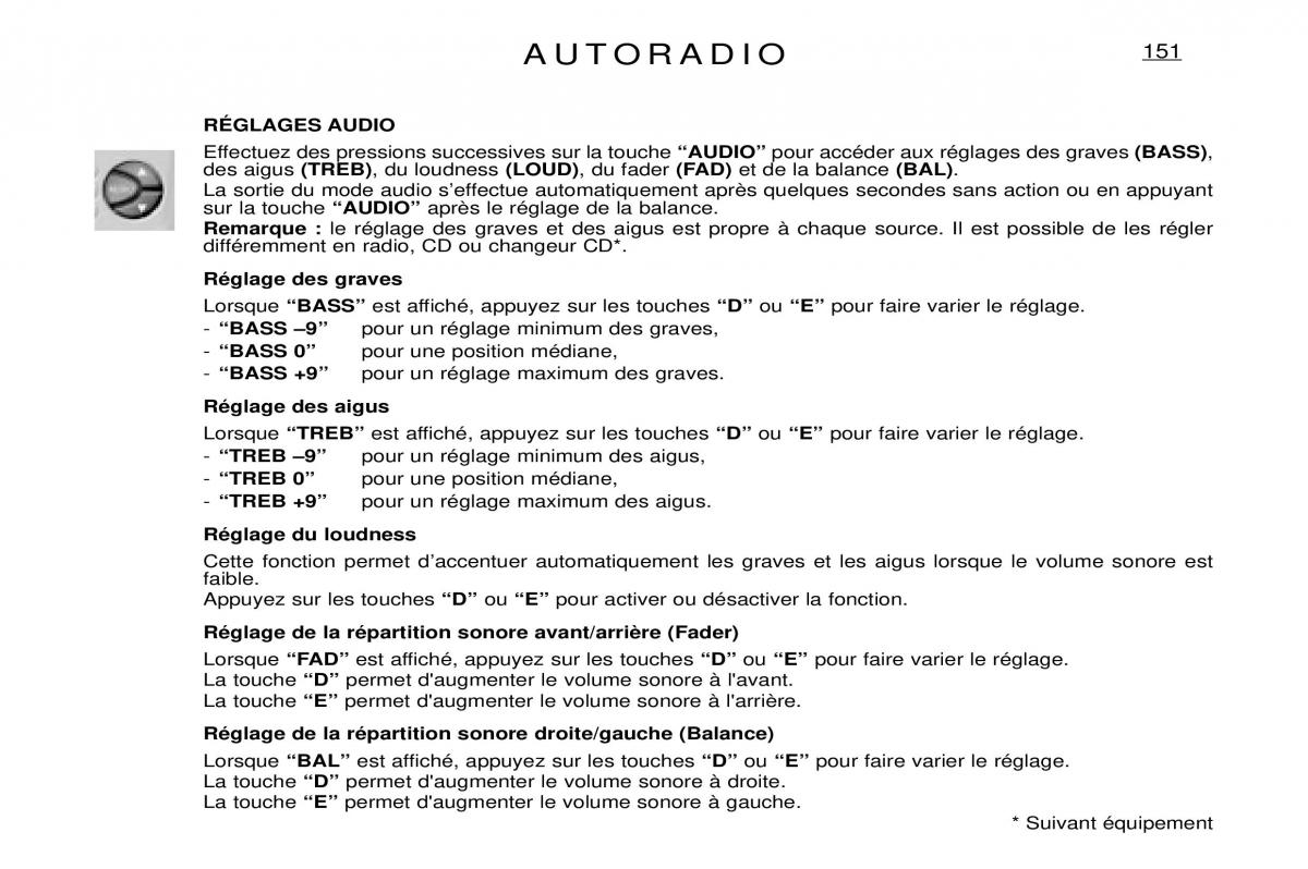 Peugeot Expert I 1 manuel du proprietaire / page 157