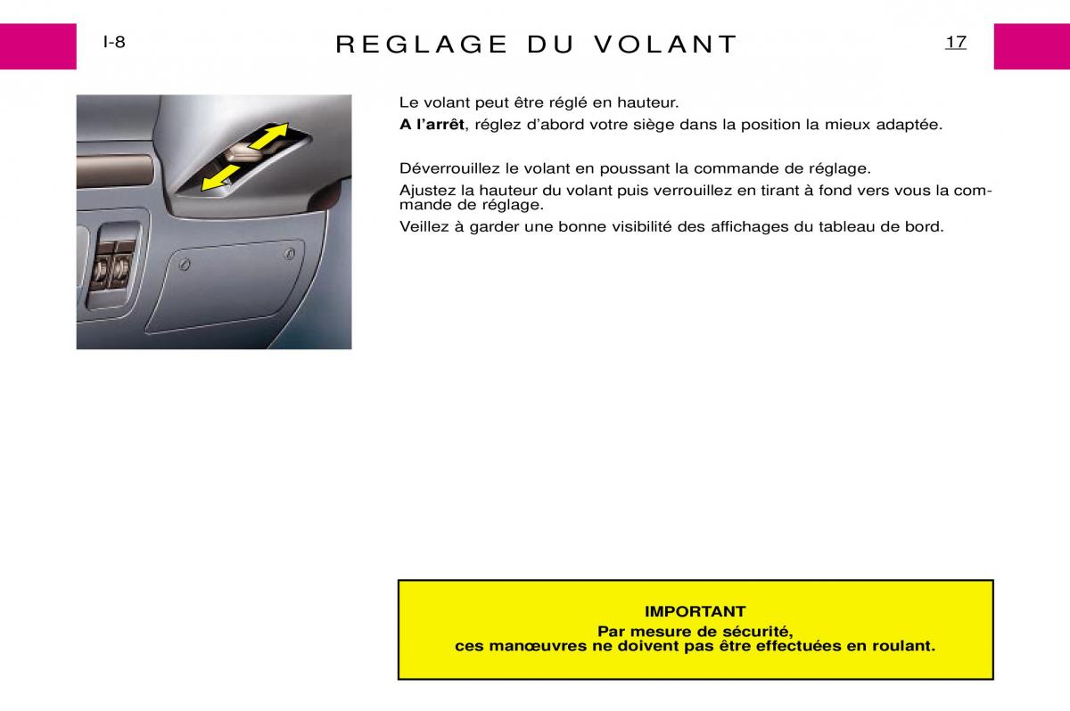 Peugeot Expert I 1 manuel du proprietaire / page 23