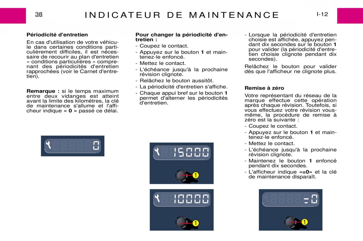 Peugeot Expert I 1 manuel du proprietaire / page 44