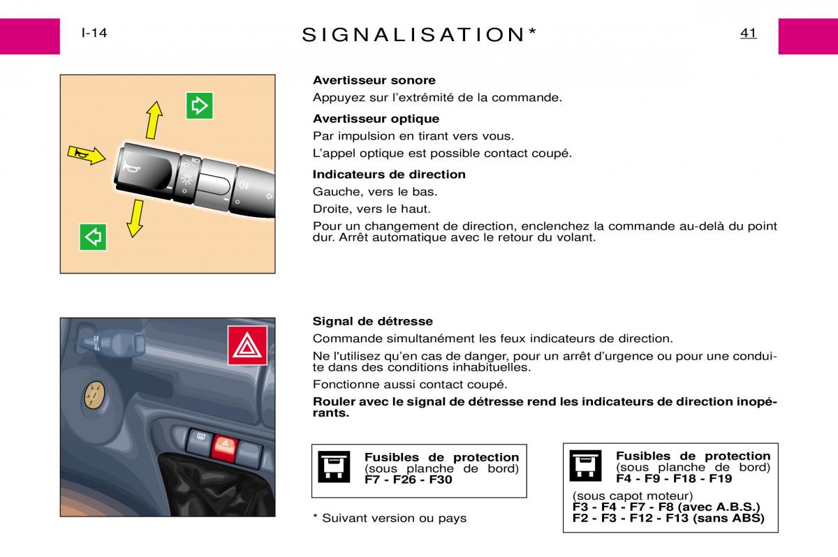 Peugeot Expert I 1 manuel du proprietaire / page 47