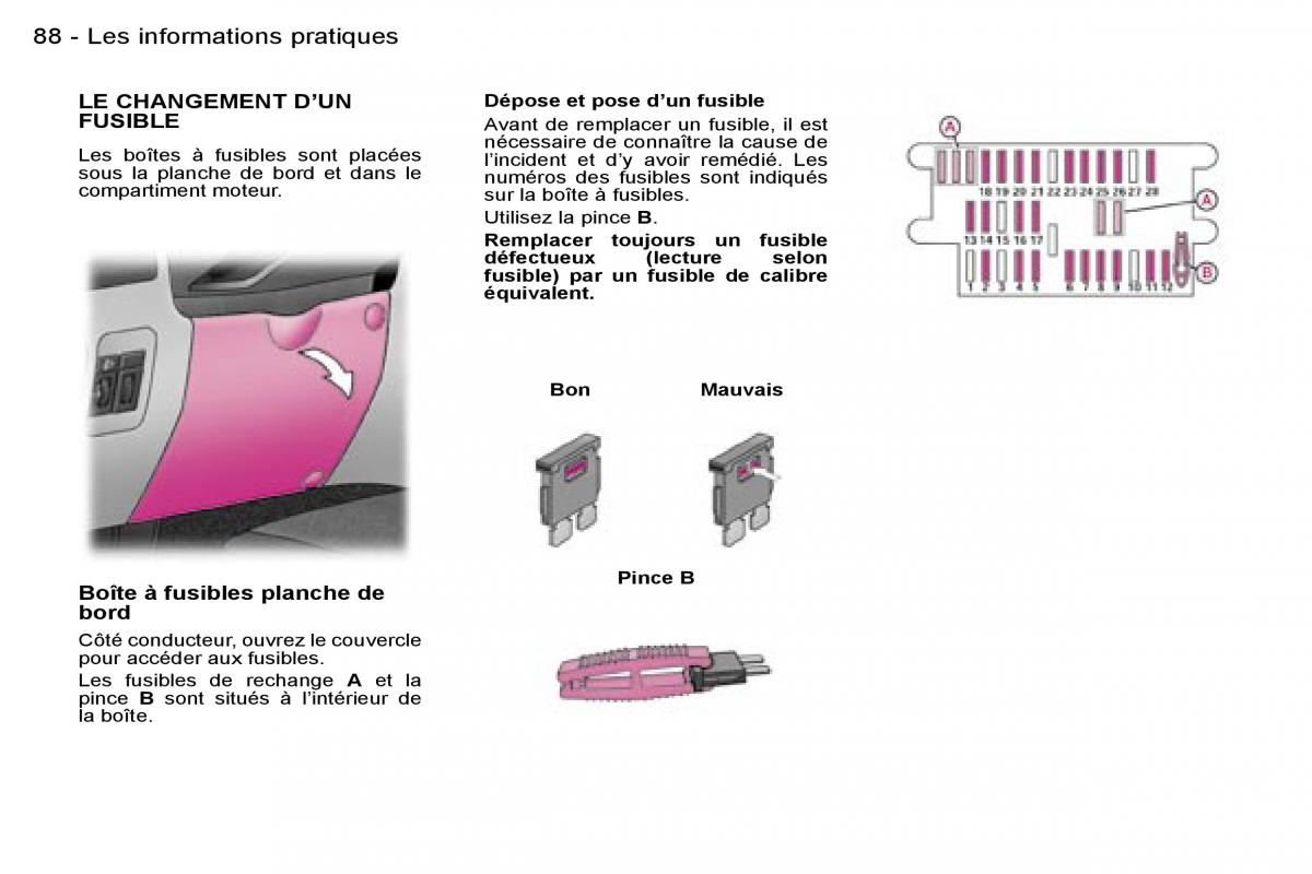 Peugeot Expert I 1 FL manuel du proprietaire / page 93