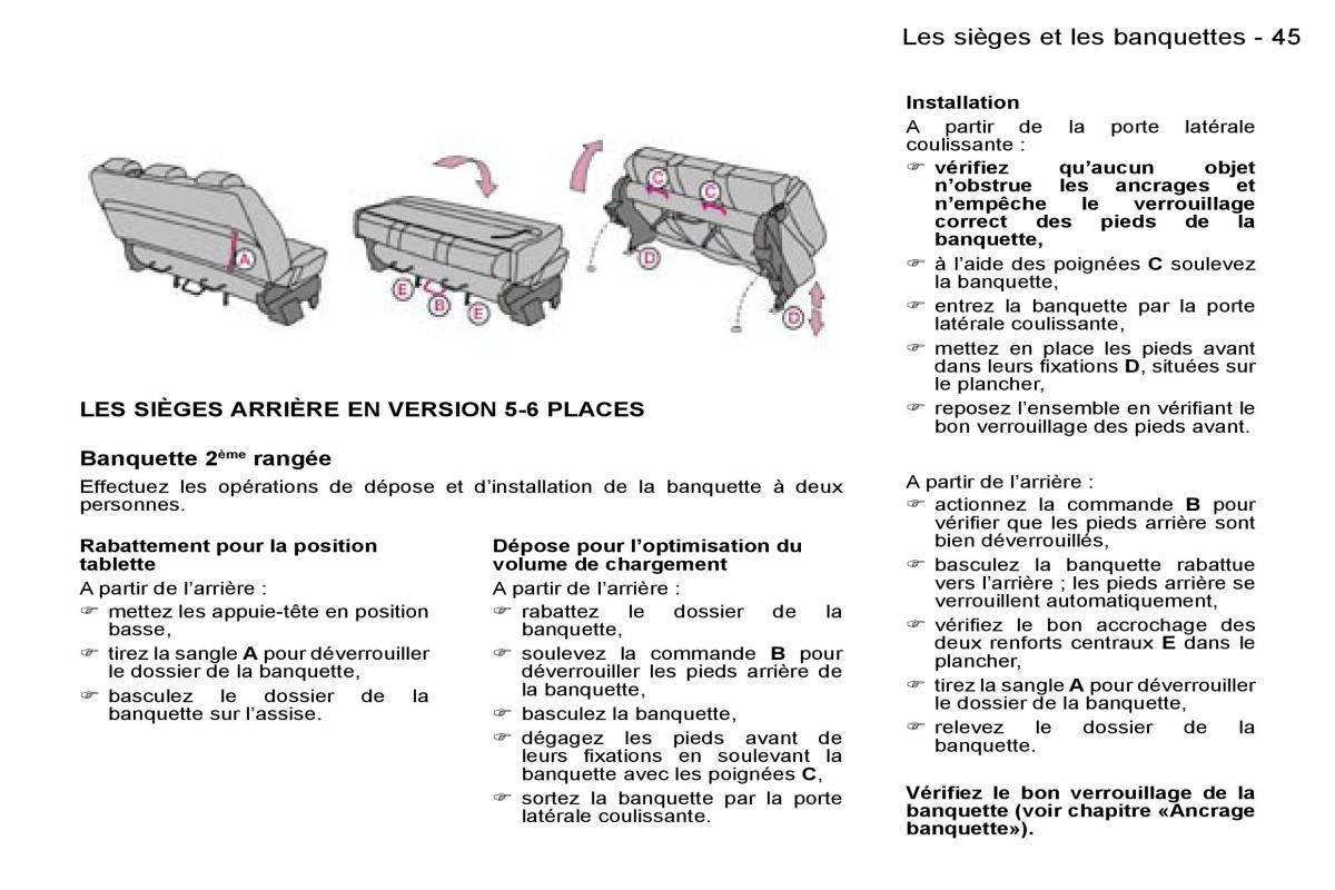 Peugeot Expert I 1 FL manuel du proprietaire / page 50