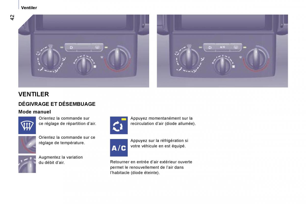 Peugeot Expert II 2 manuel du proprietaire / page 48