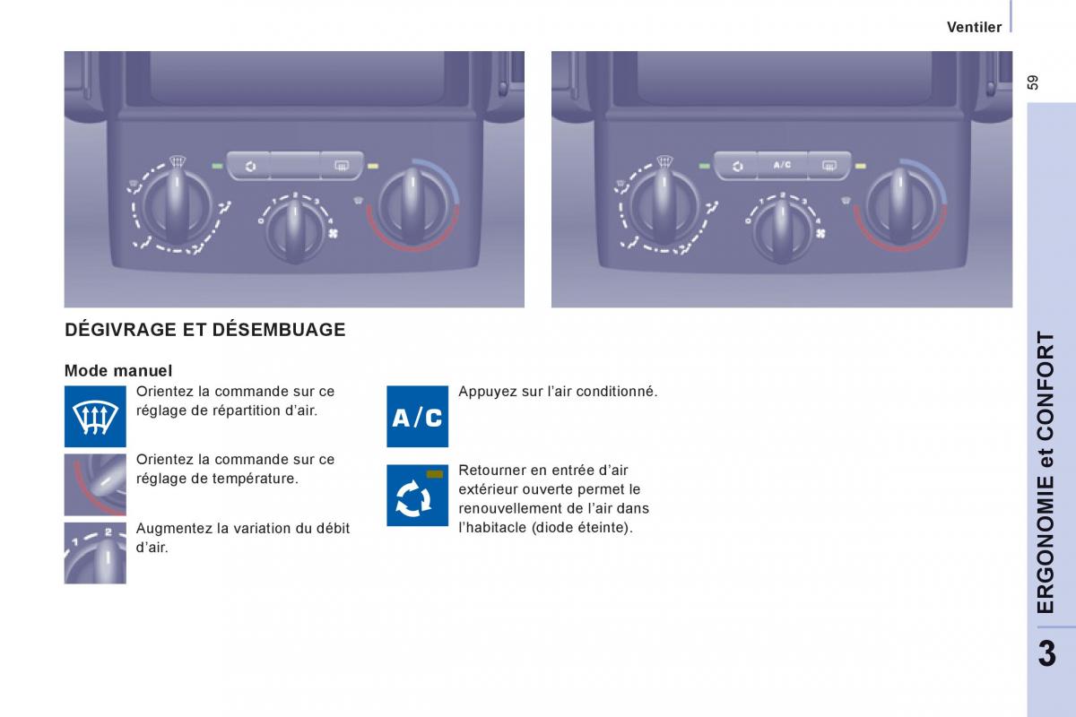 Peugeot Expert II 2 FL manuel du proprietaire / page 61